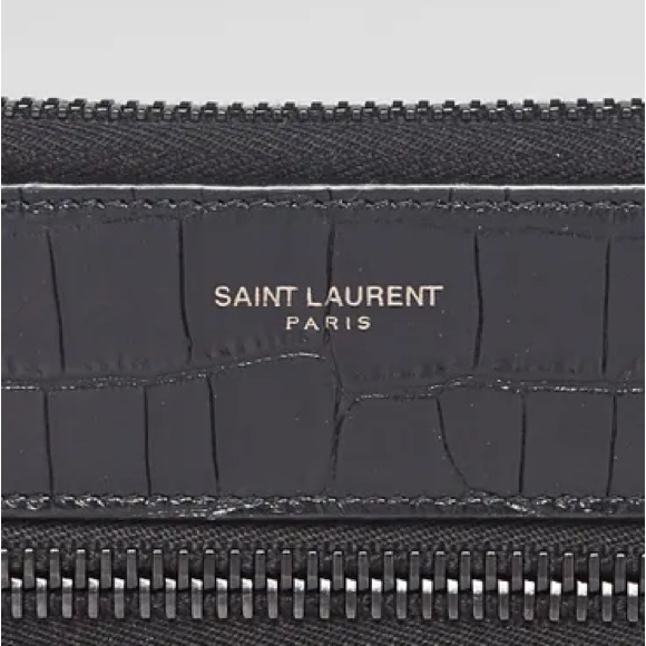 YSL Crocodile Embossed iPad Case - Picture 4 of 10